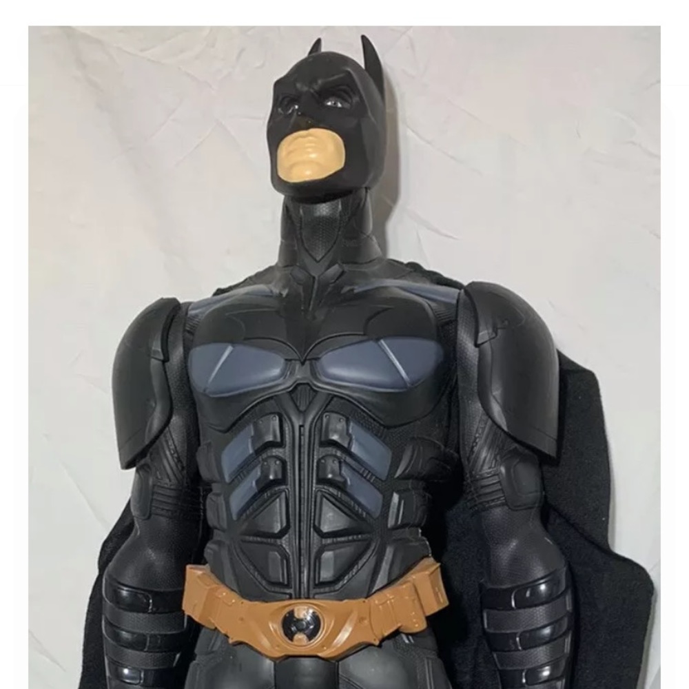 Batman Begins Action Figure 32” Christian Bale DC Comics The Dark Knight Trilogy